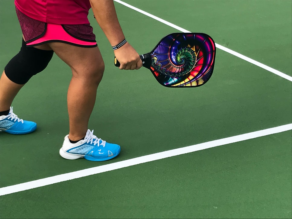 Best Pickleball Shoes: This is a close-up of shoes suitable for pickleball. 