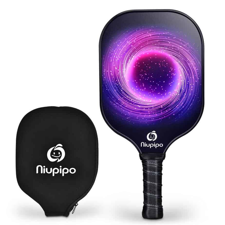 Top‌ ‌Pickleball‌ ‌Brands:‌ ‌A‌ ‌Full‌ ‌Review‌: Niupipo Purple MX-07 Pickleball Paddle