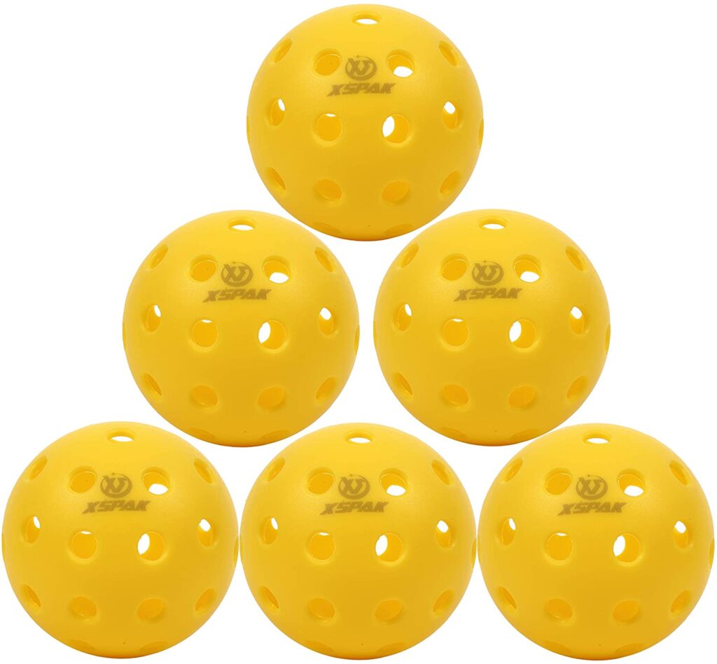 The Best Pickleball Balls for the Money-Buying Guide and Reviews: XS XS Pack Indoor or Outdoor Pickleball Balls