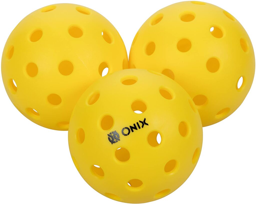 The Best Pickleball Balls for the Money-Buying Guide and Reviews: Onix Outdoor Pickleball Balls