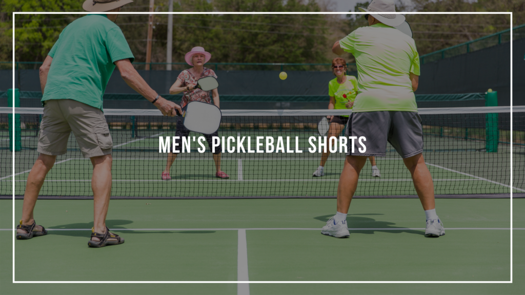 Men's Pickleball Shorts: Featured Image