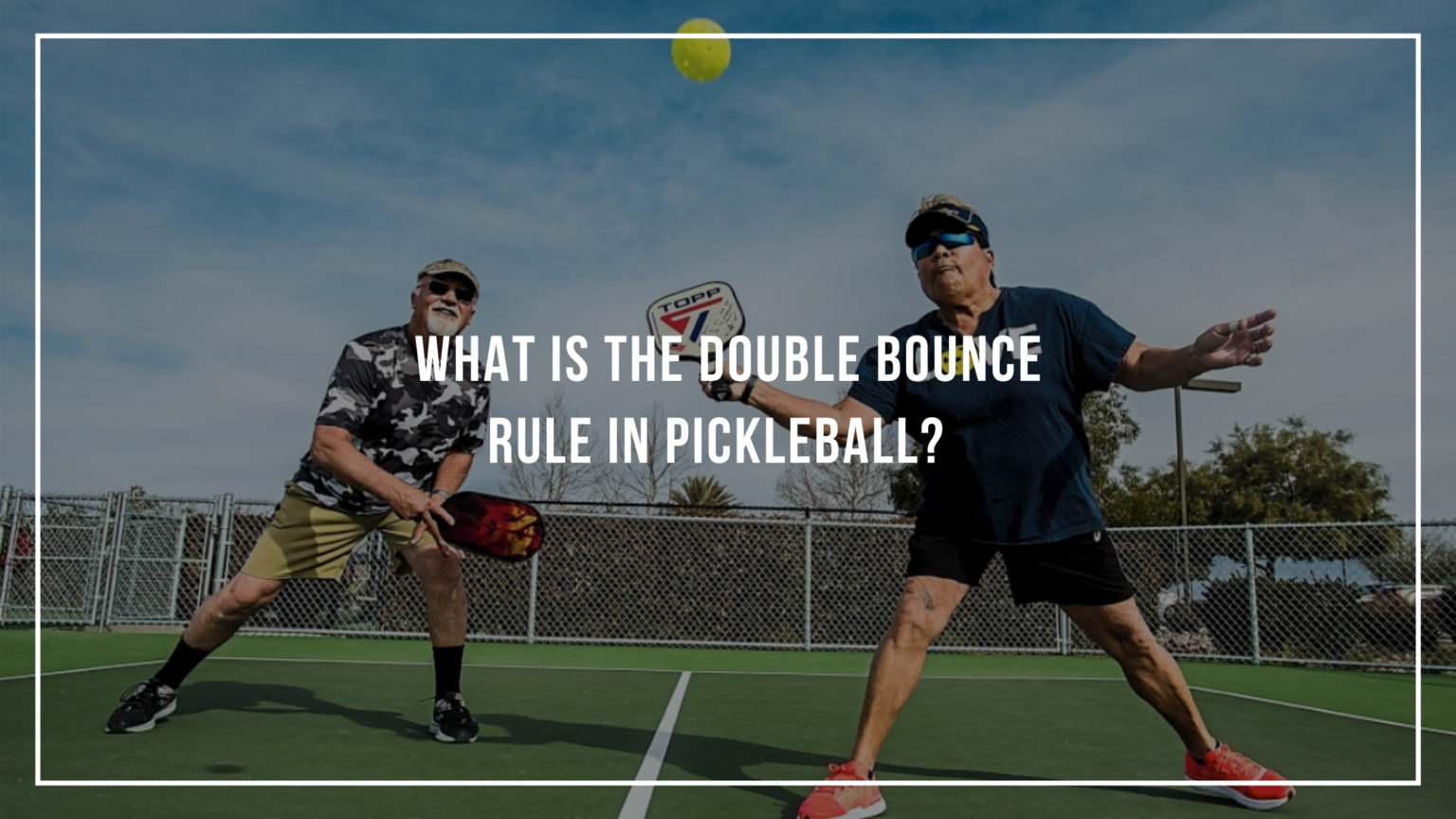 What is the Double Bounce Rule in Pickleball? Pickleballin